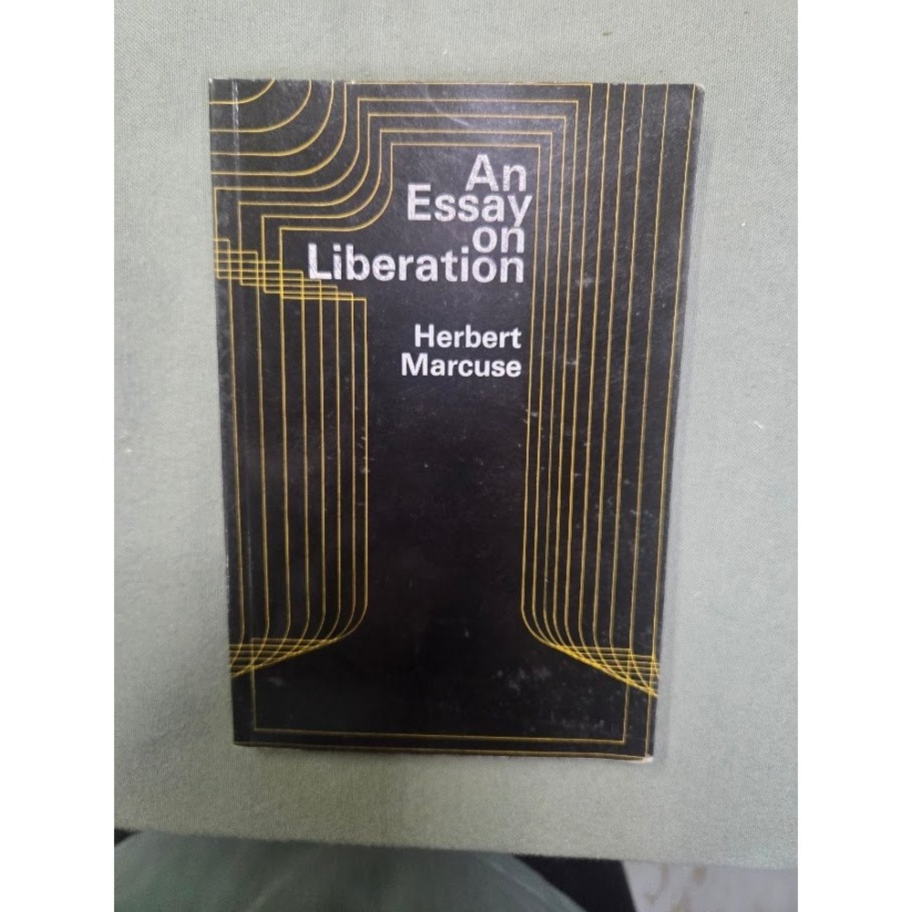 An Essay on Liberation by Herbert Marcuse Beacon Press Paperback Philosophy Book